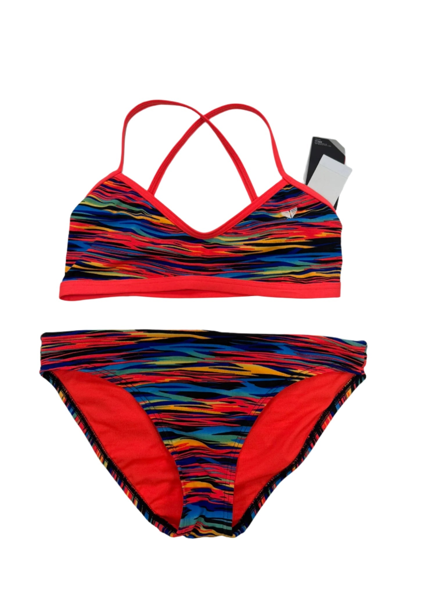 TYR BONZAI TRINITY TOP BLACK/MULTI G-14