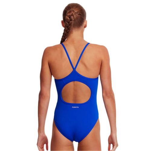 FUNKITA SOLID DIAMOND BACK ONE PIECE SWIMSUIT