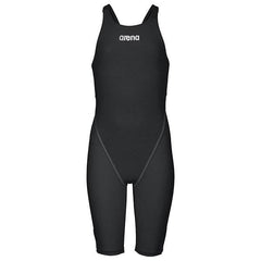 GIRLS POWERSKIN ST 2016 JUNIOR OPENBACK KNEESKIN BLACK ARENA