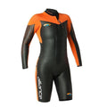 BLUE70 WOMENS ALLIANCE SWIMRUN WETSUIT - BLACK/ORANGE