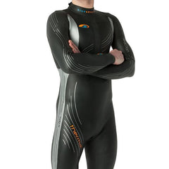 BLUE70 MENS THERMAL REACTION WETSUIT 2019 - BLACK/SILVER