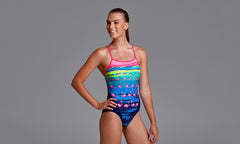 FLAMINGO FLOOD SINGLE STRAP FUNKITA