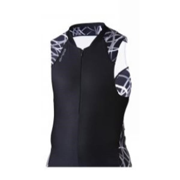 ORCA MENS 226 TRI TANK 2012 TRI TOP - BLACK/MULTI - BK-CR