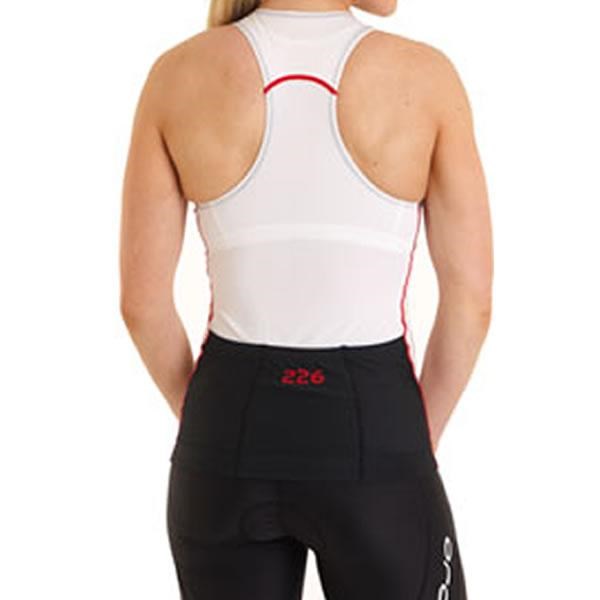 ORCA WOMENS 226 SUPPORT SINGLET 2012 TRI TOP - BLACK/WHITE - BLK/WHT