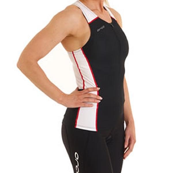 ORCA WOMENS 226 SUPPORT SINGLET 2012 - BLACK/ WHITE