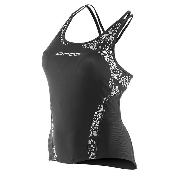 ORCA WOMENS 226 SINGLET 18/19 - BLACK/WHITE