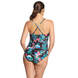 ZOGGS WOMENS RETRO SURF RUCHED BANDEAU e