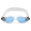 AQUA SPHERE KAIMAN CLEAR CLEAR TINT BLUE LENS GOGGLE