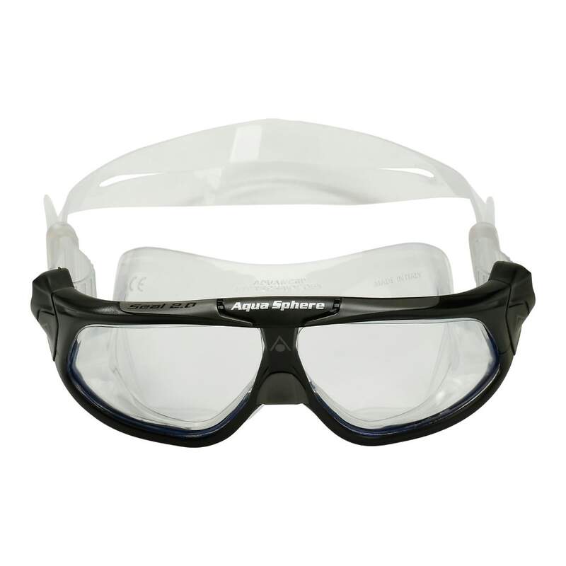AQUA SPHERE SEAL 2.0 MASK - BLACK GREY CLEAR
