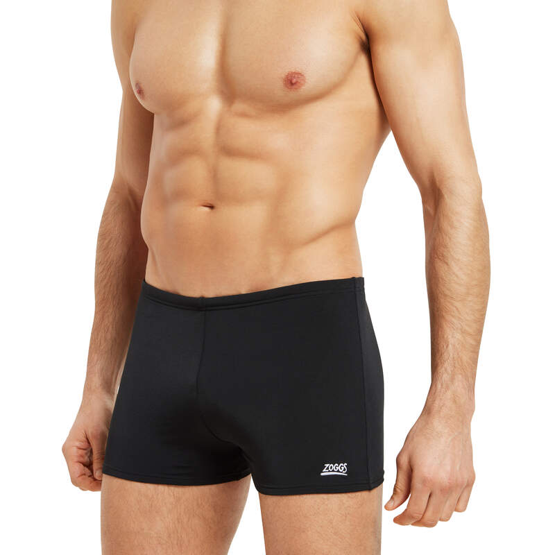 ZOGGS MENS COTTSLOE HIP RACER AQUASHORT - BLACK