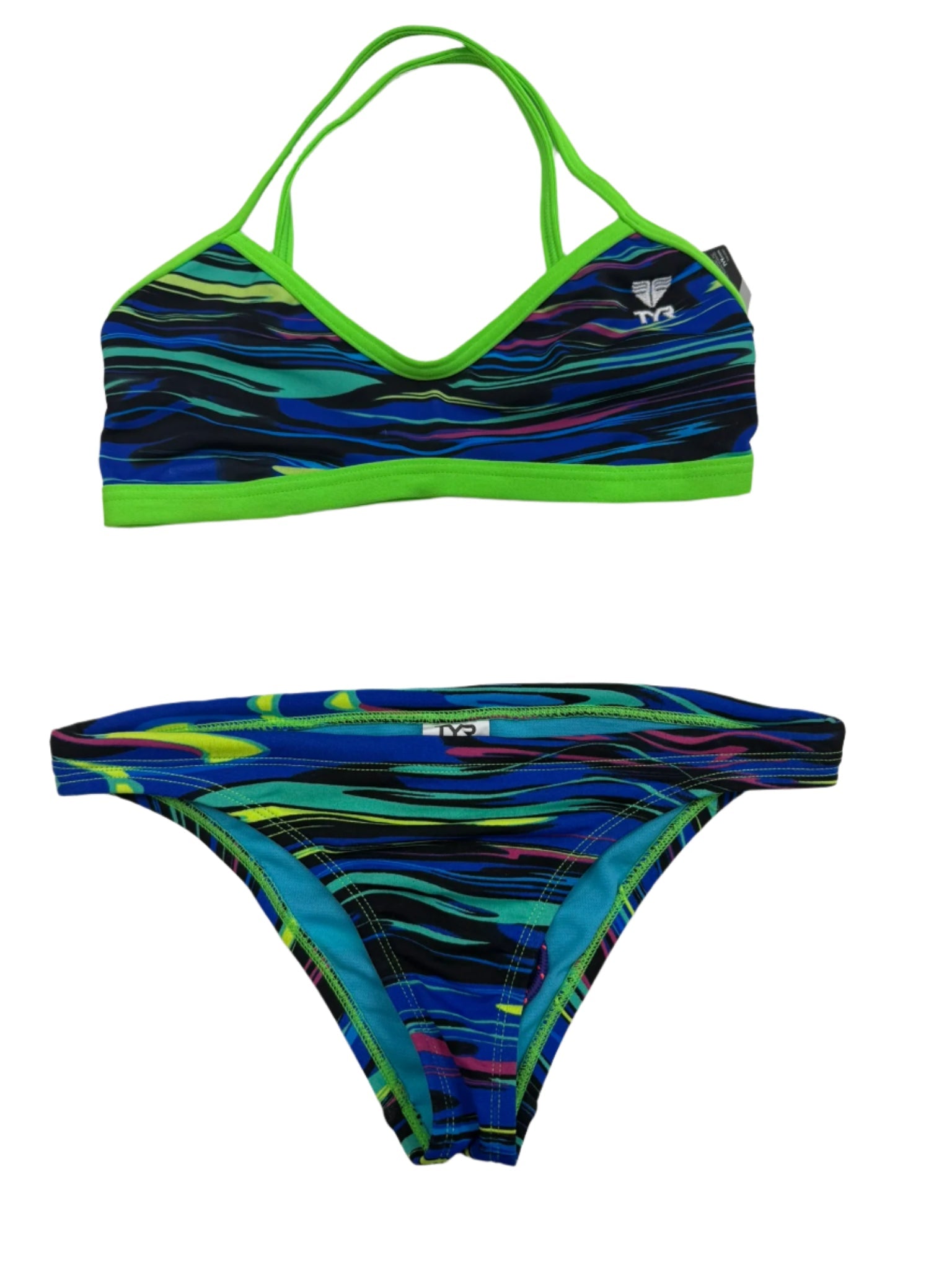 TYR FRESNO TRINITY TWO PIECE BLUE/MUFTI G-14