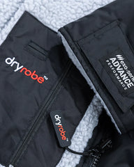Dryrobe® ADVANCE UNISEX LONG SLEEVE - BLACK/GREY