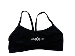 Amanzi Womens Jet Black Sport Top- W8