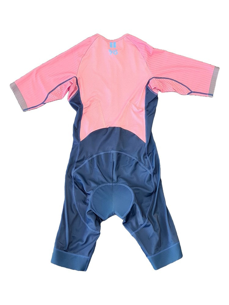 BLUE70 WOMENS AERO ELITE TRISUIT - NAVY/PINK