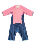 BLUE70 WOMENS AERO ELITE TRISUIT - NAVY/PINK