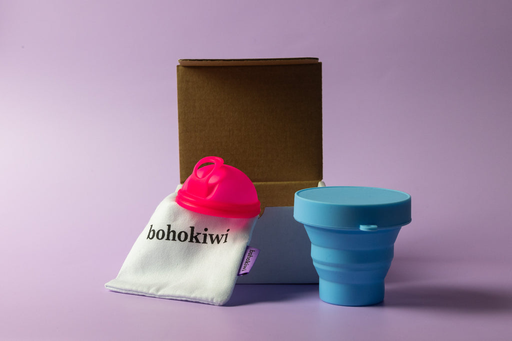 BOHOKIWI MENSTRUAL DISC SET + STERILISER