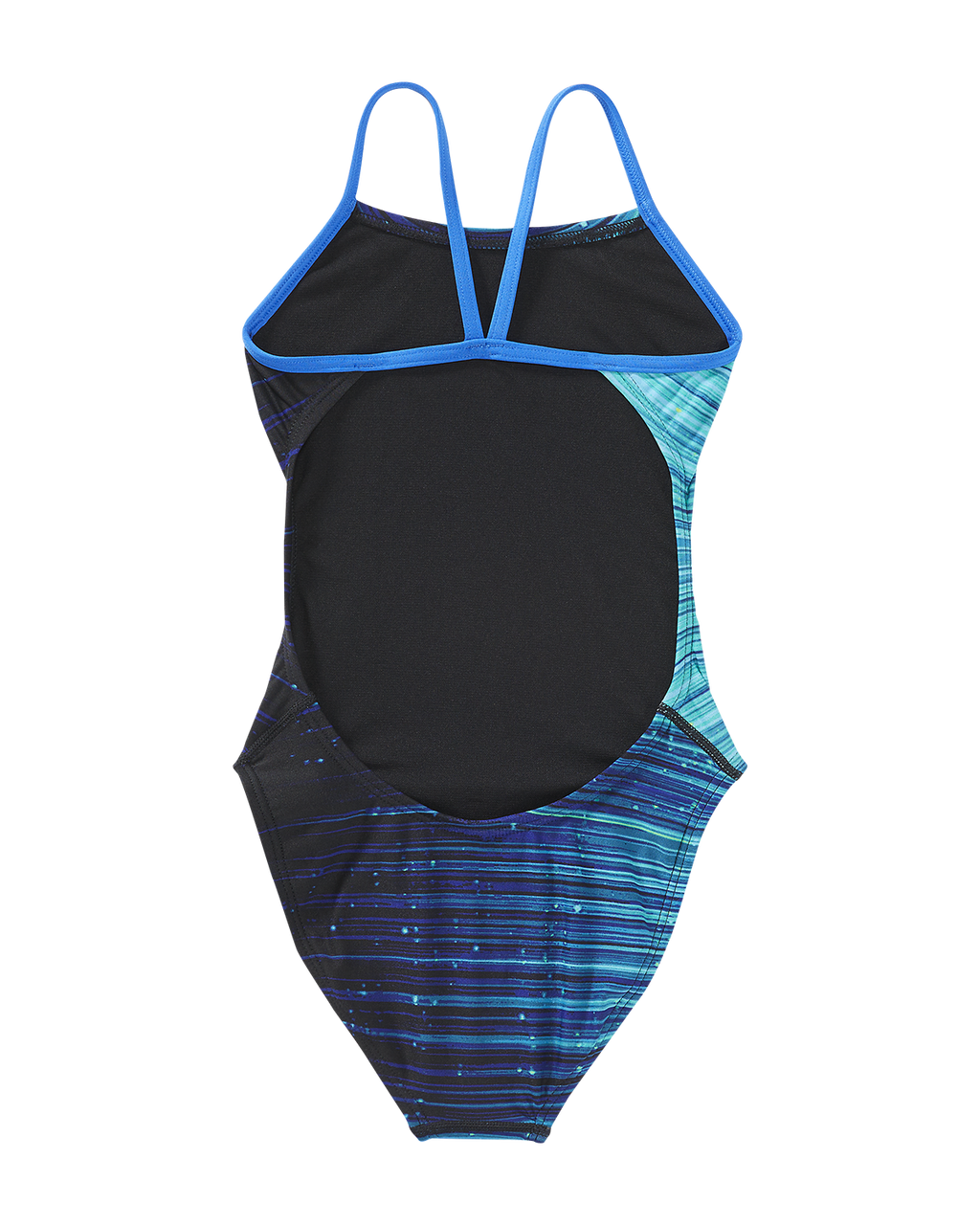 TYR Girls' Speedwarp Cutoutfit Swimsuit - Blue
