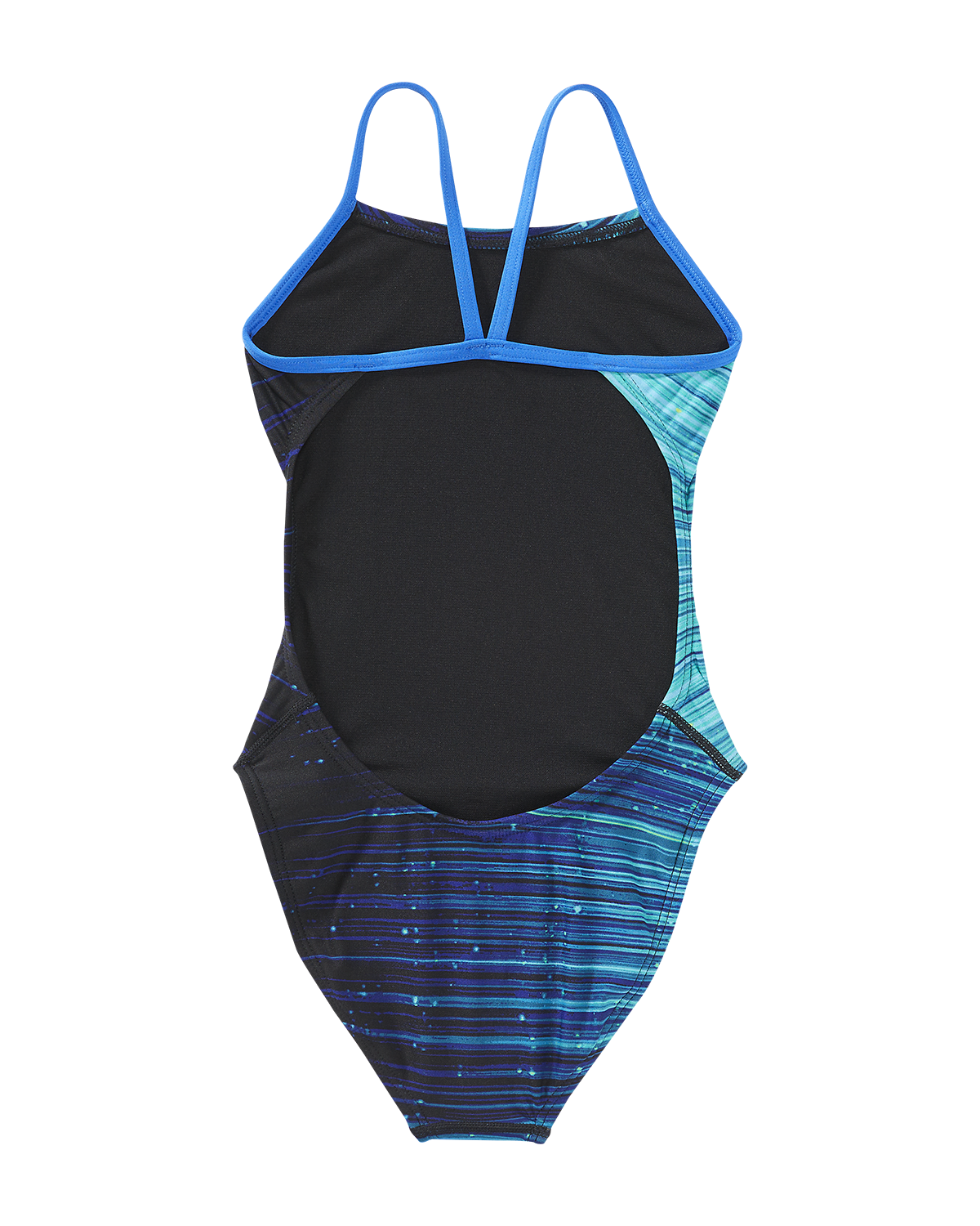 TYR Girls' Speedwarp Cutoutfit Swimsuit - Blue