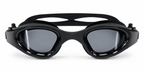 GLYDE NOVA POLARIZED - SWIMMING FITNESS AND OPEN WATER GOGGLE - BLACK/SMOKE