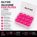 TYR GLYDE SILICONE EAR BUDS - PINK