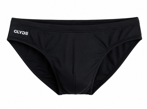 GLYDE MENS 8CM BRIEF - BLACK