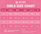 GLYDE GIRLS FASTBACK ONE PIECE SWIMSUIT - BLACK