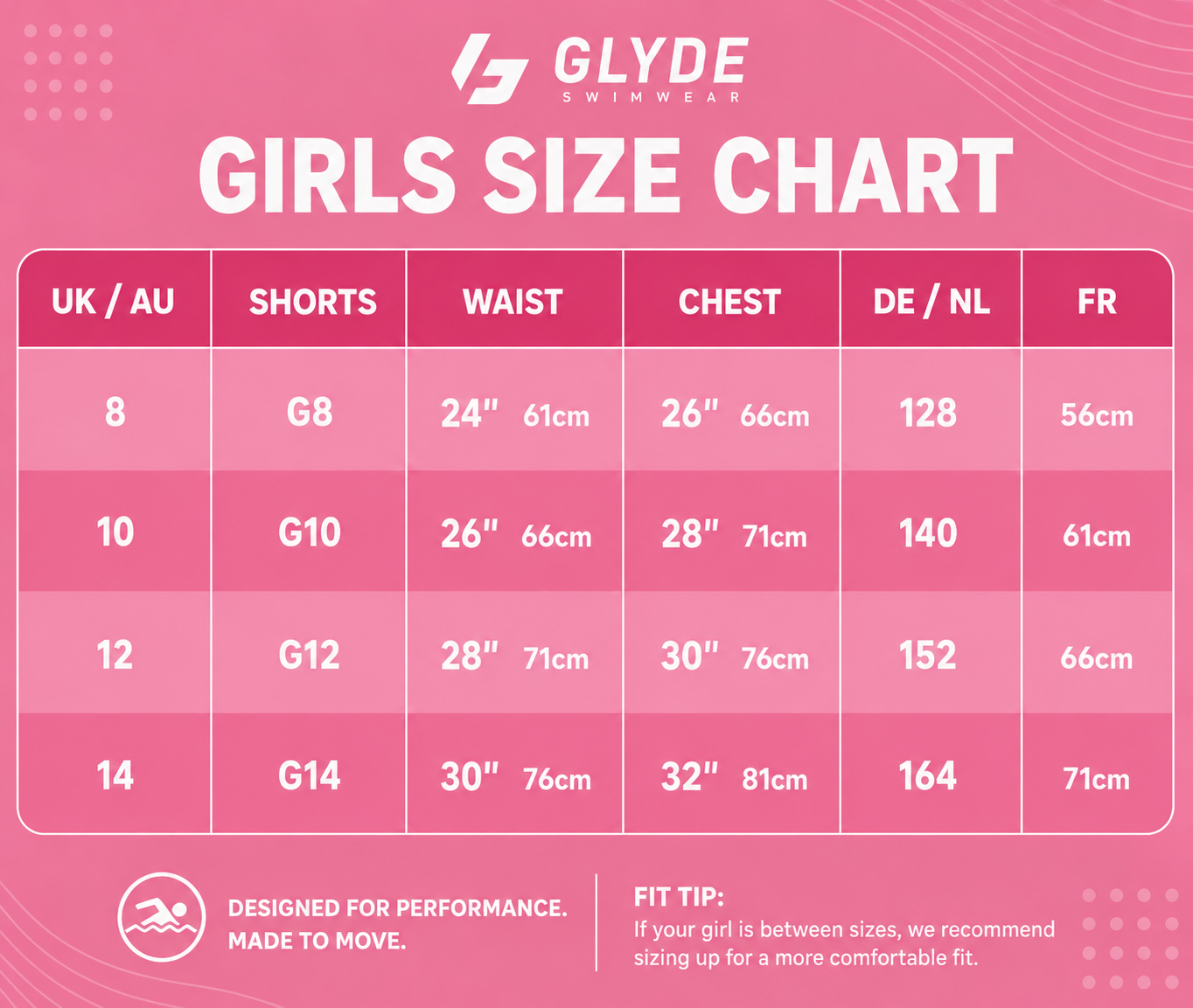 GLYDE GIRLS FASTBACK ONE PIECE SWIMSUIT - BLACK