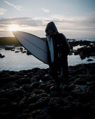 Dryrobe® ADVANCE UNISEX LONG SLEEVE - BLACK/GREY