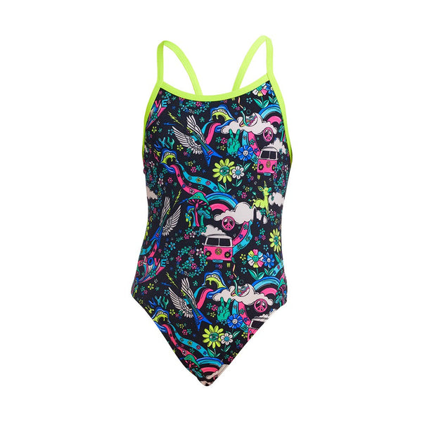 FUNKITA SINGLE STRAP ONE PIECE SWIMSUIT