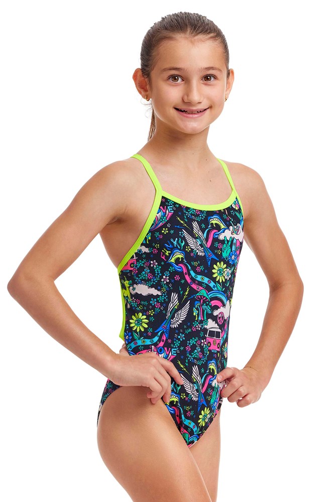 FUNKITA SINGLE STRAP ONE PIECE SWIMSUIT