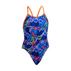 FUNKITA DIAMOND BACK ONE PIECE SWIMSUIT