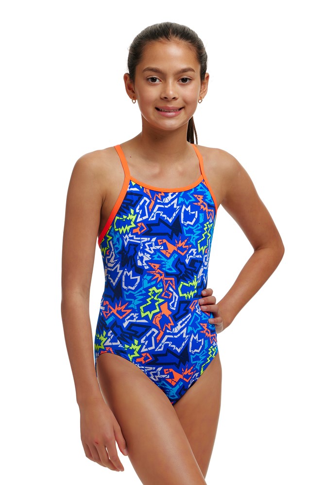FUNKITA DIAMOND BACK ONE PIECE SWIMSUIT