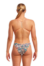 FUNKITA TWISTED STRAP ONE PIECE SWIMSUIT