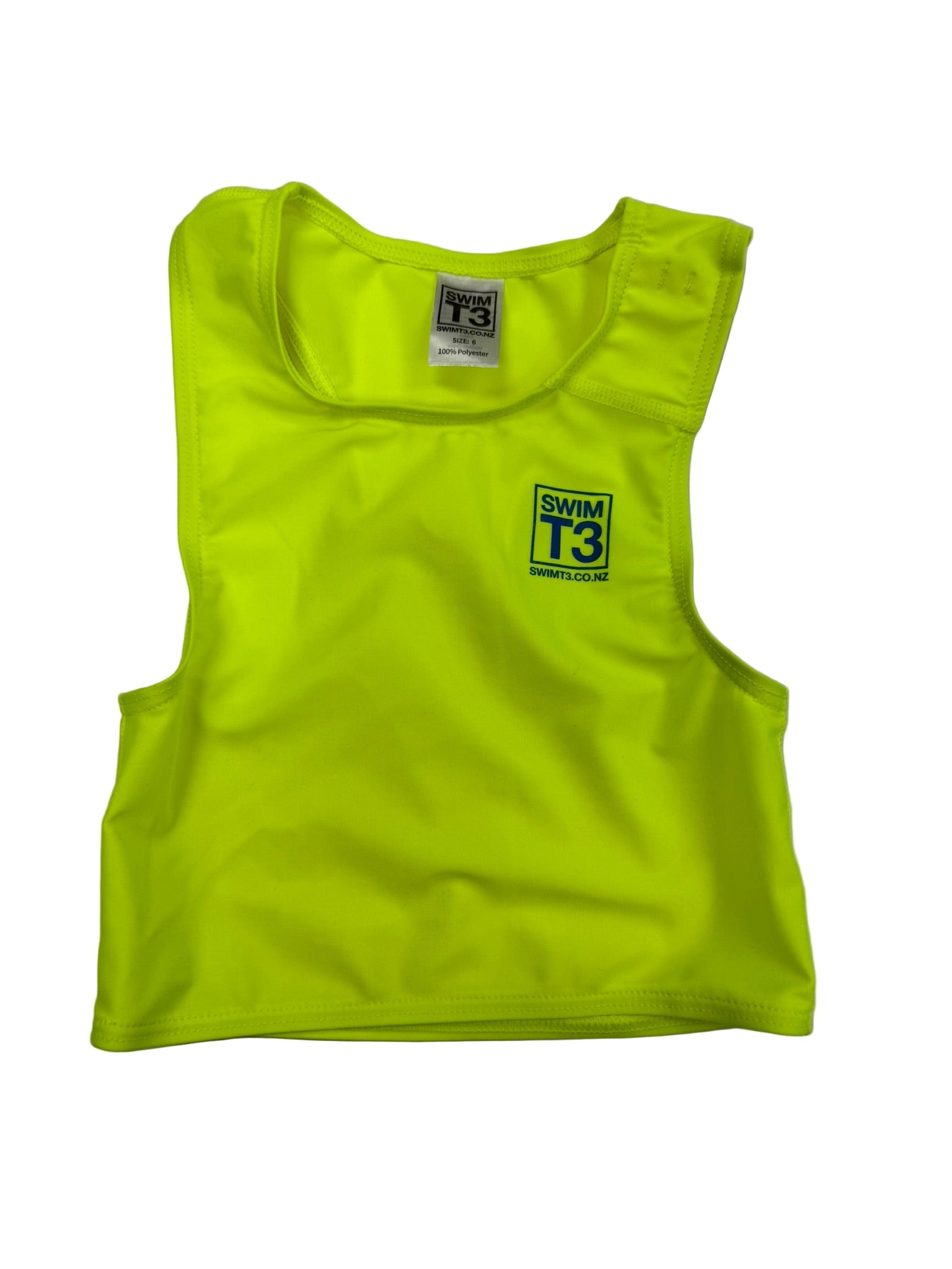 SWIMT3 UNISEX HI-VIS VEST- YELLOW