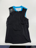 BLUE70 WOMENS TX1000 TRI SINGLET TRI TOP - BLACK/BLUE