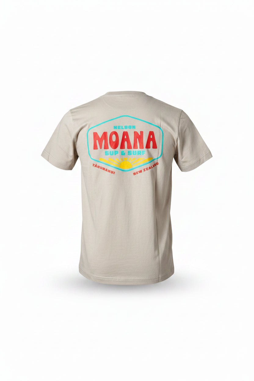 MOANA MENS BADGE TEE