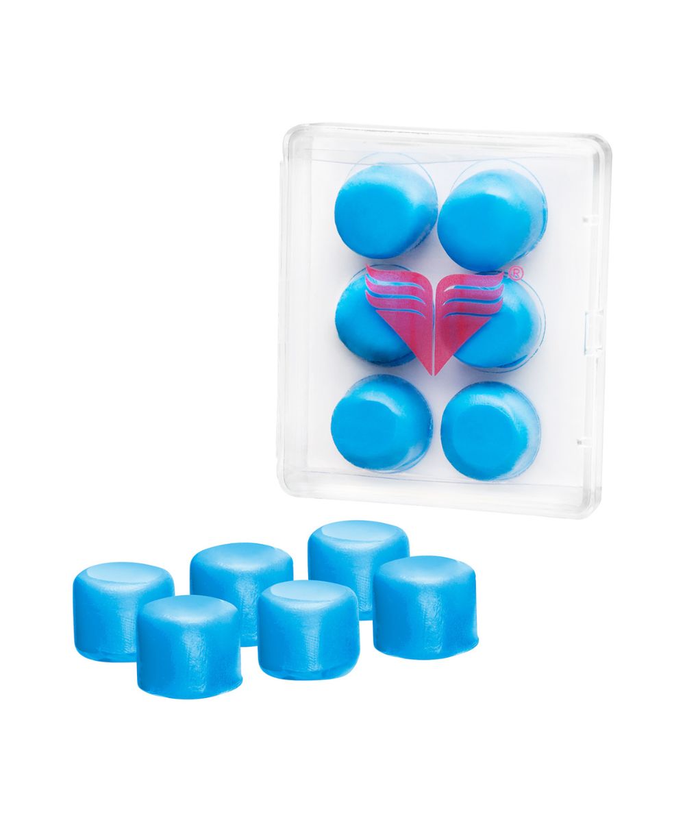 TYR YOUTH SILICONE EARPLUGS - BLUE