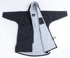 Dryrobe® ADVANCE UNISEX LONG SLEEVE - BLACK/GREY