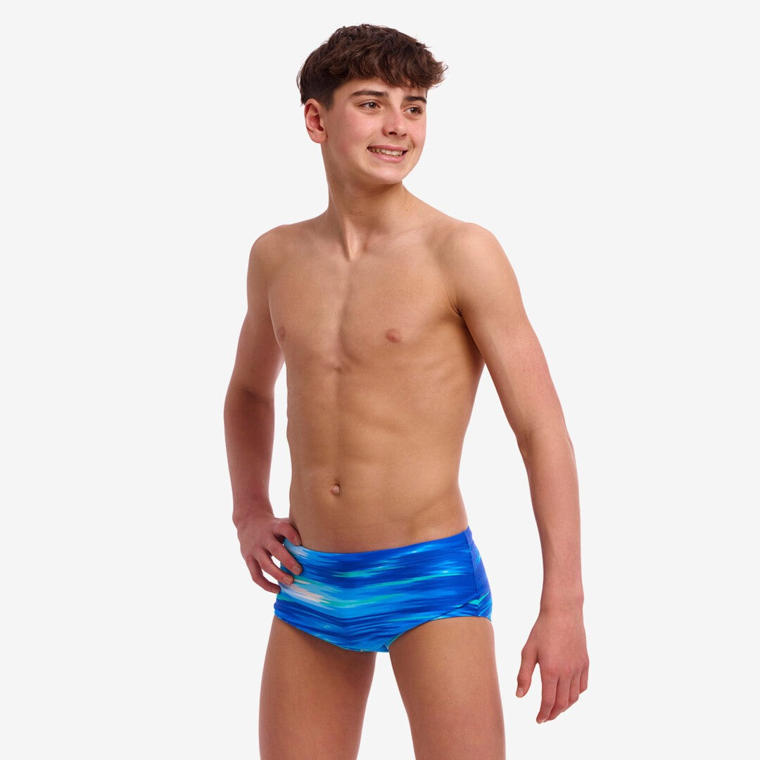 FUNKY TRUNKS BOYS SIDEWINDER TRUNKS SEA BREEZE TRUNK