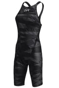 TYR AVICTOR PRELUDE OPEN BACK KNEESKIN - BLACK