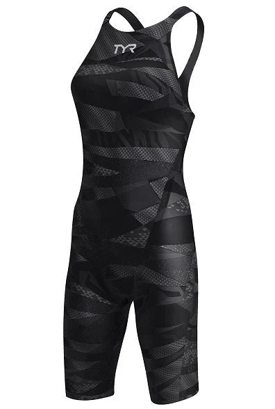 TYR AVICTOR PRELUDE OPEN BACK KNEESKIN - BLACK