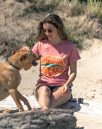 MOANA WOMENS HOT LIPS TEE