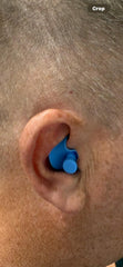 HydraLock Silicone Moulded Ear Plugs -Black
