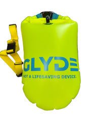 GLYDE SAFETY SWIM TOW FLOAT - LIME GREEN