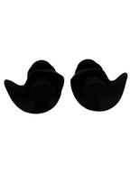 GLYDE HYDRALOCK SILICONE MOULDED EAR PLUGS - BLACK