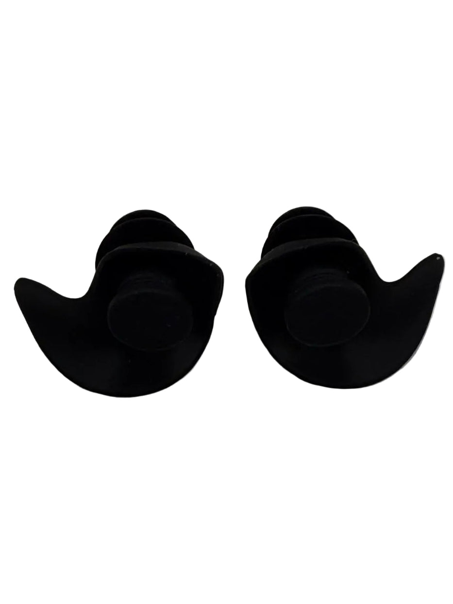 GLYDE HYDRALOCK SILICONE MOULDED EAR PLUGS - BLACK