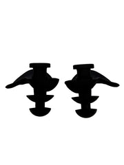 HydraLock Silicone Moulded Ear Plugs -Black