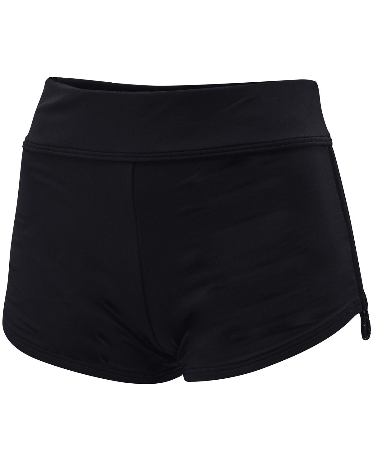 TYR WOMENS SOLID DELLA BOYSHORT - BLACK