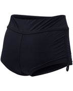 TYR Women's Solid Della Boyshort - Black