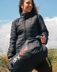 Dryrobe® COMPRESSION TRAVEL BAG - BLACK